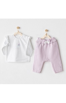 Andywawa Kız Bebek Takım 2 Parça Set Magical Butterfly Ac25578 Lila Andywawa Kız Bebek Takım 2 Parça Set Magical Butterfly Ac25578 Lila