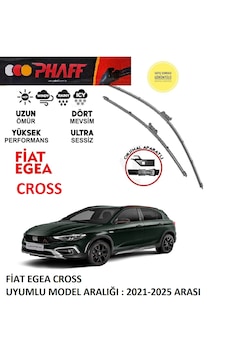 Fiat Egea Cross Ön Silecek Seti Araca Özel Aparat 2021-2025 Fiat Egea Cross Ön Silecek Seti Araca Özel Aparat 2021-2025