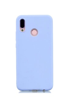 Huawei P Smart 2019 Kılıf Kamera Korumalı Silikon Rubber Arka Kapak Lila Huawei P Smart 2019 Kılıf Kamera Korumalı Silikon Rubber Arka Kapak Lila