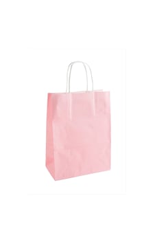 8x18x24 - 963 - Cm Büküm Saplı Kağıt Poşet 1 - Ece-umay - Adet Pembe 8x18x24 - 963 - Cm Büküm Saplı Kağıt Poşet 1 - Ece-umay - Adet Pembe