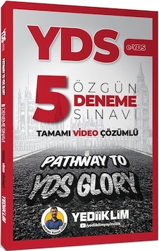Yed E-yds Tamamı Video Çözümlü Özgün 5 Deneme Sınavı / Osman Y... Yed E-yds Tamamı Video Çözümlü Özgün 5 Deneme Sınavı / Osman Y...