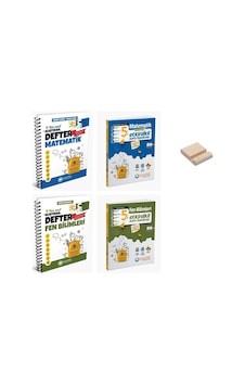 5. Sınıf Matematik Fen Alıştıran Defter Ve Etkinlikli Soru Bankası 4lü Set 5. Sınıf Matematik Fen Alıştıran Defter Ve Etkinlikli Soru Bankası 4lü Set