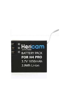 Hericam For H4 Pro 3.7v 1050 Mah 3.9wh Lion Batarya