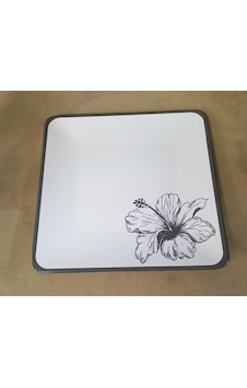 Konak Züccaciye Kare Tabak 25x25 Cm Konak Züccaciye Kare Tabak 25x25 Cm