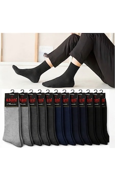 Abani Classic 12 Çift Düz Pamuk Erkek Çorap - Çok Renkli 40 - 44 Abani Classic 12 Çift Düz Pamuk Erkek Çorap - Çok Renkli 40 - 44