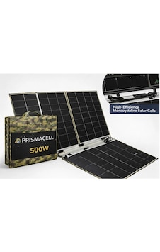 Prismacell 500 Watt 500w Katlanabilir Solar Panel Topcon Hücreli Yüksek Performanslı Katlanır Güneş Paneli