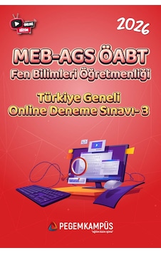 2026 Meb-ags Öabt Fen Bilimleri Öğretmenliği Türkiye Geneli Online Deneme Sınavı-3 2026 Meb-ags Öabt Fen Bilimleri Öğretmenliği Türkiye Geneli Online Deneme Sınavı-3