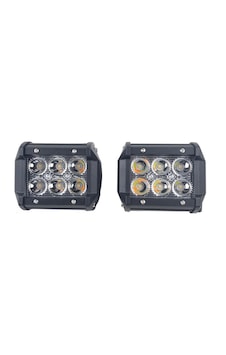 Sis Lambası 6Led Dual Color 18W Takım Lass280