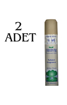 Akat Freedom White Pearl Kadın Sprey Deodorant 2 x 225 ML Akat Freedom White Pearl Kadın Sprey Deodorant 2 x 225 ML