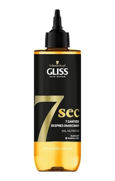 Gliss Mat ve Kuru Saçlara 7 Saniyede Express Onarıcı Bakım Yağı 200 ML Gliss Mat ve Kuru Saçlara 7 Saniyede Express Onarıcı Bakım Yağı 200 ML