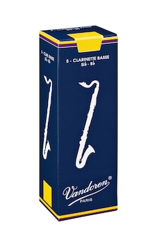 Vandoren Cr123 Traditional Bas Klarnet Kamışı No: 3.0 Profesyonel - 5'li Paket Derin Ve Sıcak Bas Tonlar İle Profesyonel Kontrol Vandoren Cr123 Traditional Bas Klarnet Kamışı No: 3.0 Profesyonel - 5'li Paket Derin Ve Sıcak Bas Tonlar İle Profesyonel Kontrol