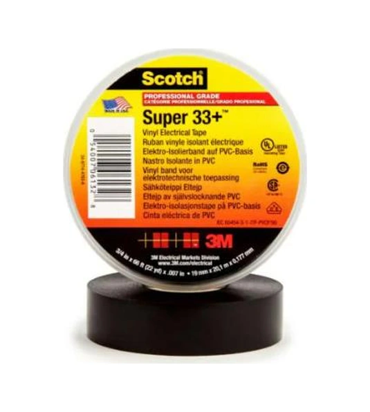 3m Scotch Super 33+ Vinyl Electrical Tape 3m Scotch Super 33+ Vinyl Electrical Tape