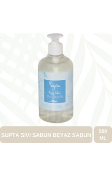 Supta Beyaz Sabun Kokulu Sıvı Sabun 500 ML Supta Beyaz Sabun Kokulu Sıvı Sabun 500 ML