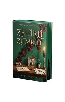 Zehirli Zümrüt Yan Boyamalı Özel Baskı / Buşra Balçık Zehirli Zümrüt Yan Boyamalı Özel Baskı / Buşra Balçık