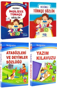 Resimli Türkçe Sözlük+ Resimli İngilizce Türkçe Sözlük+ Atasözü Ve Deyimler Sözlüğü+ Yazım Kılavuzu Resimli Türkçe Sözlük+ Resimli İngilizce Türkçe Sözlük+ Atasözü Ve Deyimler Sözlüğü+ Yazım Kılavuzu