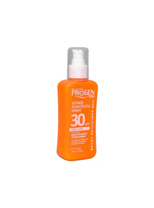 Progen Koruyucu Güneş Kremi SPF30 150 ML Progen Koruyucu Güneş Kremi SPF30 150 ML