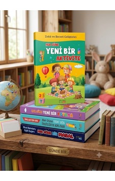 Her Güne Bir Masal Bir Etkinlik Seti 4 Kitap Aktivite, Boyama, İngilizce, Masal Her Güne Bir Masal Bir Etkinlik Seti 4 Kitap Aktivite, Boyama, İngilizce, Masal