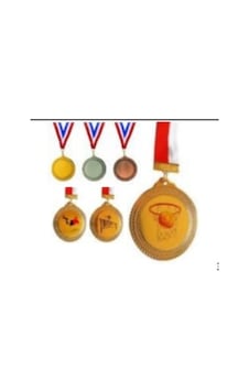 Avessa Madalya Altın Futbol-voleybol-basketbol Çok Renkli Avessa Madalya Altın Futbol-voleybol-basketbol Çok Renkli
