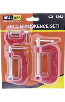 Realözs Özs-1263 3'Lü Mini Işkence Seti N11.336