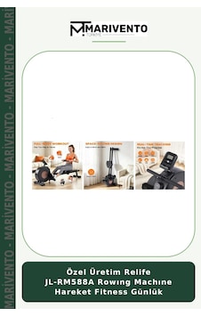 Özel Üretim Relife Jl-rm588a Rowıng Machıne Hareket Fitness Günlük Çok Renkli