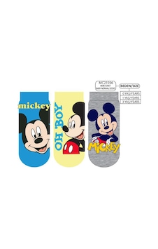 Çimpa Mıckey Mouse Erkek Cocuk Soket Çorap Mavı/0-6ay Mavi Çimpa Mıckey Mouse Erkek Cocuk Soket Çorap Mavı/0-6ay Mavi
