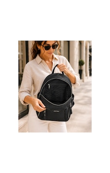 Just Polo Kadın Günlük Kullanıma Uygun Çok Bölmeli Sırt Çantası Ebat : 25 X 30 Cm Shopper Yeşil - Camel Just Polo Kadın Günlük Kullanıma Uygun Çok Bölmeli Sırt Çantası Ebat : 25 X 30 Cm Shopper Yeşil - Camel