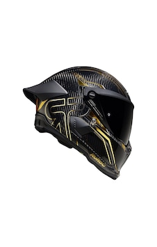 Ruroc At4.0 Track Titan Gold Kapalı Kask Siyah - Altın Ruroc At4.0 Track Titan Gold Kapalı Kask Siyah - Altın