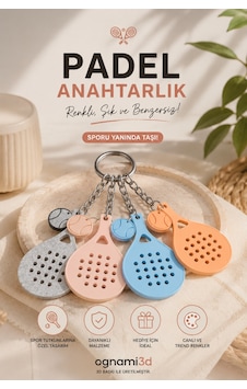 3d Baskı Padel Raketi Anahtarlık - Renk Seçenekli Mini Padel Anahtarlık 3d Baskı Padel Raketi Anahtarlık - Renk Seçenekli Mini Padel Anahtarlık