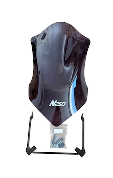 Bajaj Pulsar N 250 Siperlik Camı Füme Uzun 47 Cm 22-24 Uyumlu Bajaj Pulsar N 250 Siperlik Camı Füme Uzun 47 Cm 22-24 Uyumlu