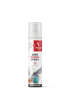 Vetdeluxe Derma Spray Tüm Kafes Kuşları İçin Deri ve Tüy Bakım Spreyi 150 ML Vetdeluxe Derma Spray Tüm Kafes Kuşları İçin Deri ve Tüy Bakım Spreyi 150 ML