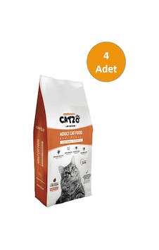 Catzo Premium Tavuklu Kedi Maması 4 x 1 KG Catzo Premium Tavuklu Kedi Maması 4 x 1 KG