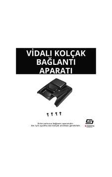 S-dizayn Vw Golf 5 Abs Vidalı Kol Dayama Kolçak Alt Adaptör 2004-2008 A+kalite