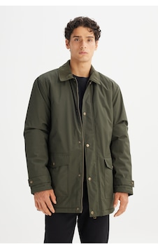 Lee Klasik Yaka Regular Fit İçi Polarlı Parka Erkek Parka L2520059 308 Haki
