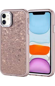 Apple Uyumlu iPhone 11 Kılıf Taşlı Tasarımlı Zore Kapi Kapak Gold Apple Uyumlu iPhone 11 Kılıf Taşlı Tasarımlı Zore Kapi Kapak Gold