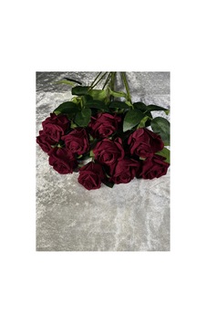 Kaliteli 10 Lu Bordo Yapay Kadife Gül Ev Vazo Dekor Süsü Özel Gün Çiçeği Yapay Çiçek Bordo - 914278501 Bordo Kaliteli 10 Lu Bordo Yapay Kadife Gül Ev Vazo Dekor Süsü Özel Gün Çiçeği Yapay Çiçek Bordo - 914278501 Bordo