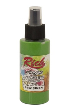Çimen Rich New Fashion Sprey Kumaş Boyası 1542 Çok Renkli Çimen Rich New Fashion Sprey Kumaş Boyası 1542 Çok Renkli