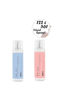 Vücut Spreyi Seti Kadın No 122 - Erkek No 561 210 Ml + 210 Ml Vücut Spreyi Seti Kadın No 122 - Erkek No 561 210 Ml + 210 Ml