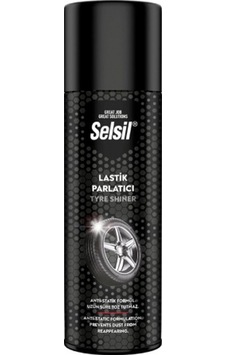 Selsil Oto - Araç Lastik Parlatıcı - Temizleyici Sprey 500ml 5324