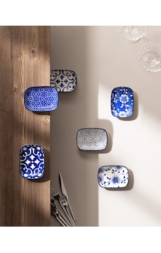 Reve Bleu Mais Tabak Seti - 12 Cm - Mavi/beyaz 8684427358467 Çok Renkli Reve Bleu Mais Tabak Seti - 12 Cm - Mavi/beyaz 8684427358467 Çok Renkli