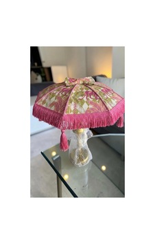 Pembe Safari Temalı Bali Şemsiyesi Led Işıklı Pembe Safari Temalı Bali Şemsiyesi Led Işıklı