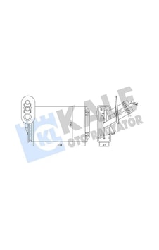 Audi A3 Kalorifer Petegi 1.6 1997-2003 Kale 346255 Audi A3 Kalorifer Petegi 1.6 1997-2003 Kale 346255