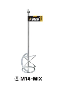 Sgs M14 Mix Boya Alçı Harç Tutkal Karıştırıcı 120x600 Mm. Sgs M14 Mix Boya Alçı Harç Tutkal Karıştırıcı 120x600 Mm.