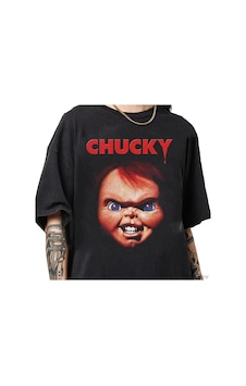 Tarzsokak Chucky Erkek Chucky Çocuk Oyun Büyük Yüz T-shirt Erkekler Kadınlar Için % 100% Pamuk T Shirt Çok Renkli Tarzsokak Chucky Erkek Chucky Çocuk Oyun Büyük Yüz T-shirt Erkekler Kadınlar Için % 100% Pamuk T Shirt Çok Renkli