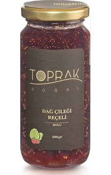Toprak Doğal Bolu Dağ Çileği Reçeli 300 G Toprak Doğal Bolu Dağ Çileği Reçeli 300 G