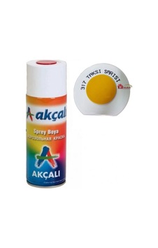 Akçalı Sprey Boya 400 Ml 317 Taksi Sarısı Çok Renkli Akçalı Sprey Boya 400 Ml 317 Taksi Sarısı Çok Renkli