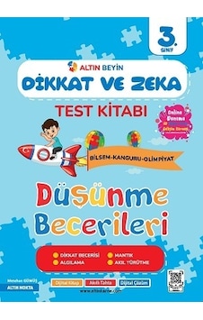 Altın Nokta 3. Sınıf Dikkat Ve Zeka Test Kitabı Altın Nokta 3. Sınıf Dikkat Ve Zeka Test Kitabı