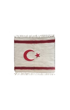 Siirtürünleri El Dokuma Kuzey Kıbrıs Türk Cumhuriyeti Bayrağı Siirtürünleri El Dokuma Kuzey Kıbrıs Türk Cumhuriyeti Bayrağı