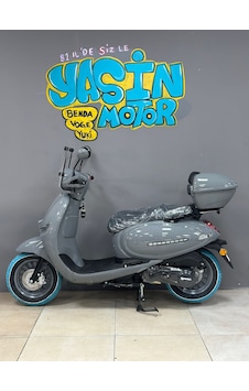 Yuki Bellını-s 50 Cc Motosiklet 2026 Model Gri Yuki Bellını-s 50 Cc Motosiklet 2026 Model Gri