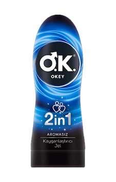 Okey 2 ın 1 Aromasız Kayganlaştırıcı Jel 200 ML Okey 2 ın 1 Aromasız Kayganlaştırıcı Jel 200 ML