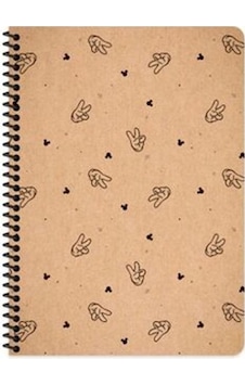 Mickey Mouse 16x22 Cm Çizgisiz Defter Beyaz Sayfa Kraft Kapak 80 Sayfa K2 Mickey Mouse 16x22 Cm Çizgisiz Defter Beyaz Sayfa Kraft Kapak 80 Sayfa K2